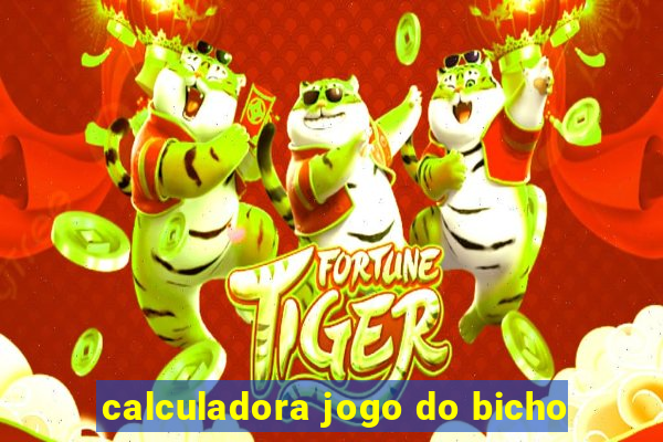 calculadora jogo do bicho